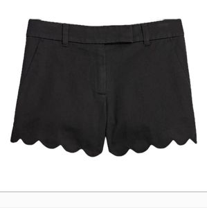 J Crew Scalloped Shorts